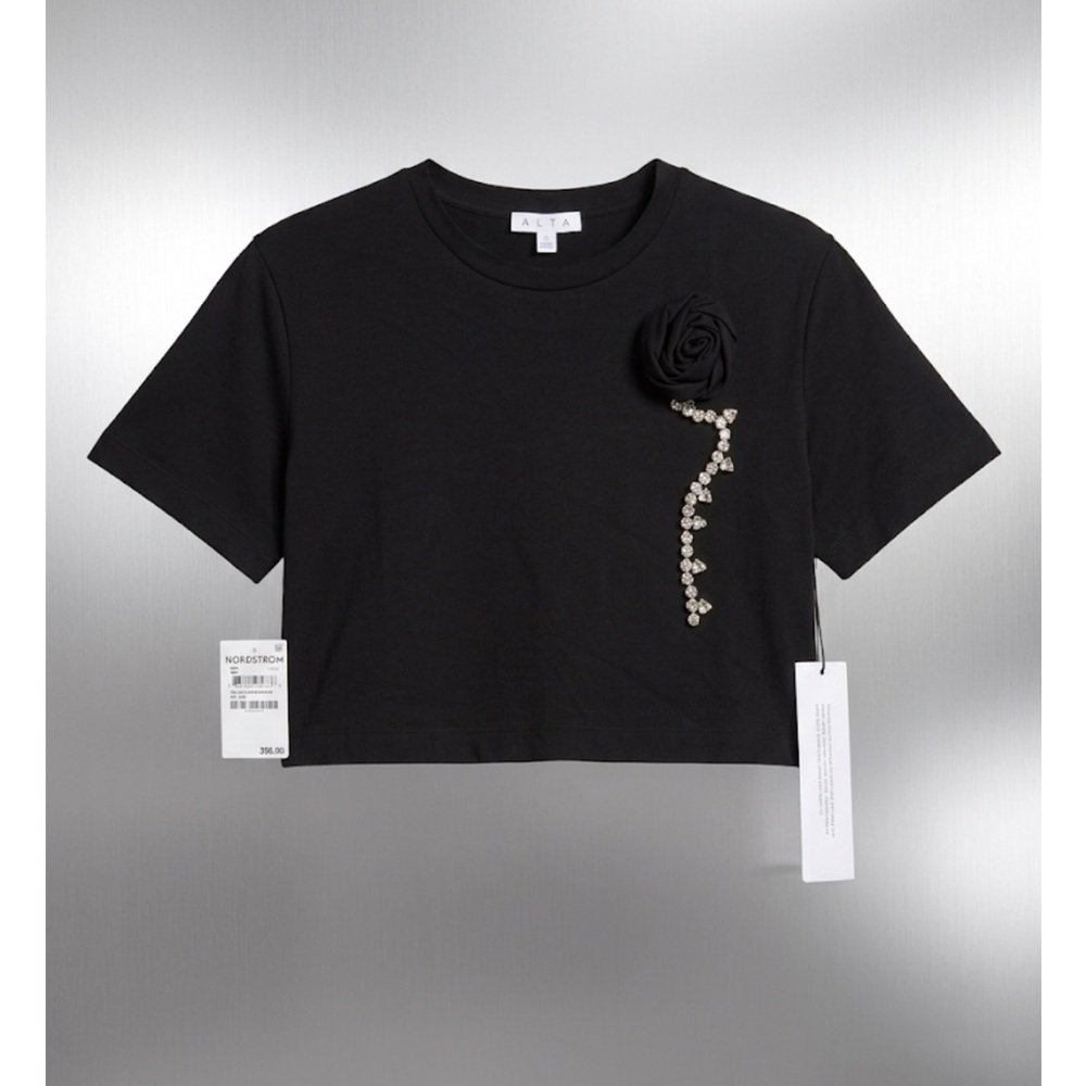 Nordstrom Black Crewneck Tee
